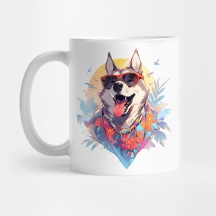 Fabulous Dog with Sunglasses Mug